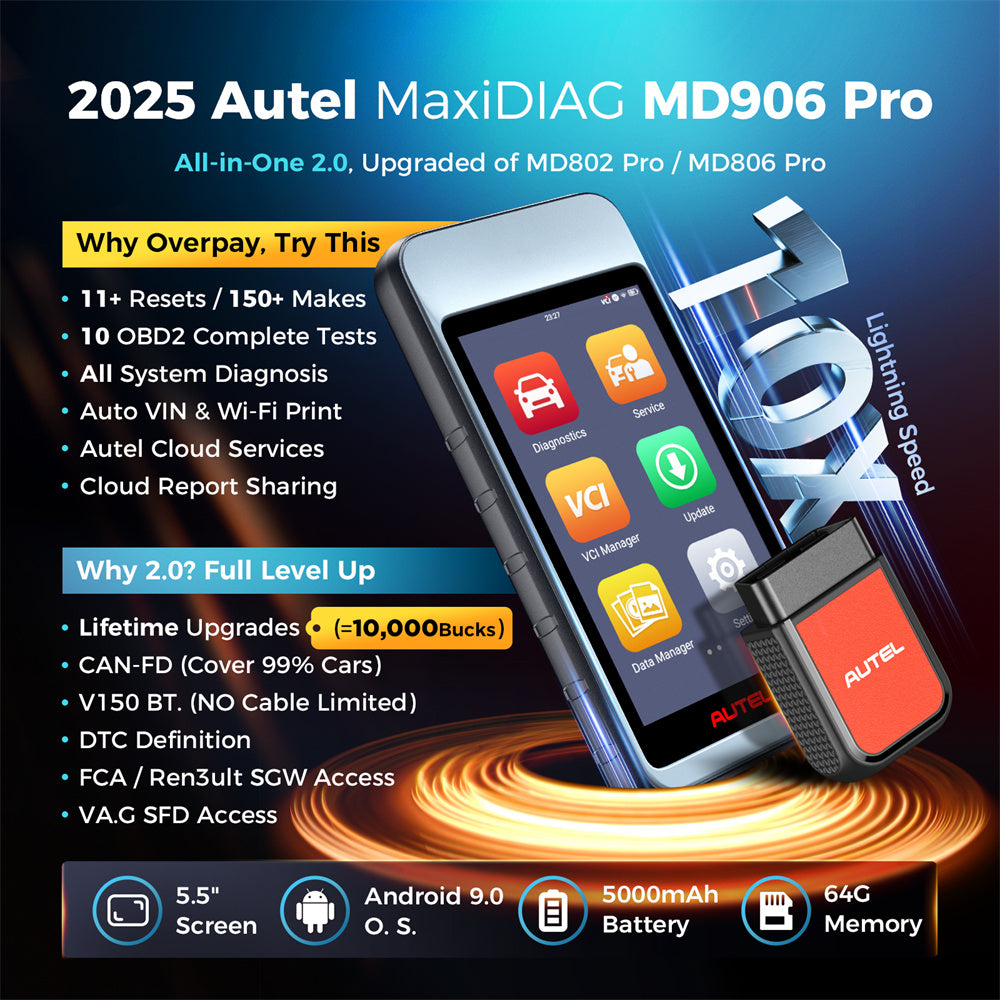 Why choose Autel MD906PRO