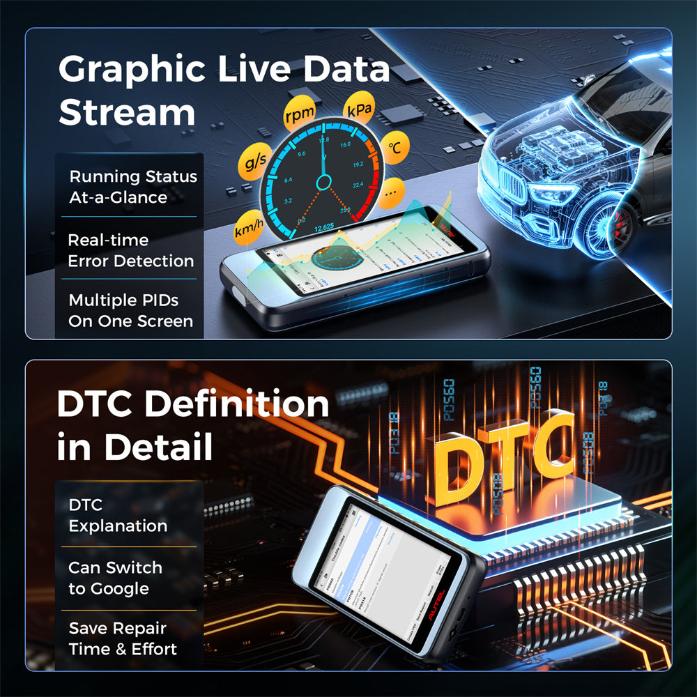 Autel MD906PRO Live Data Stream