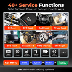 OTOFIX IM1 40+ service functions
