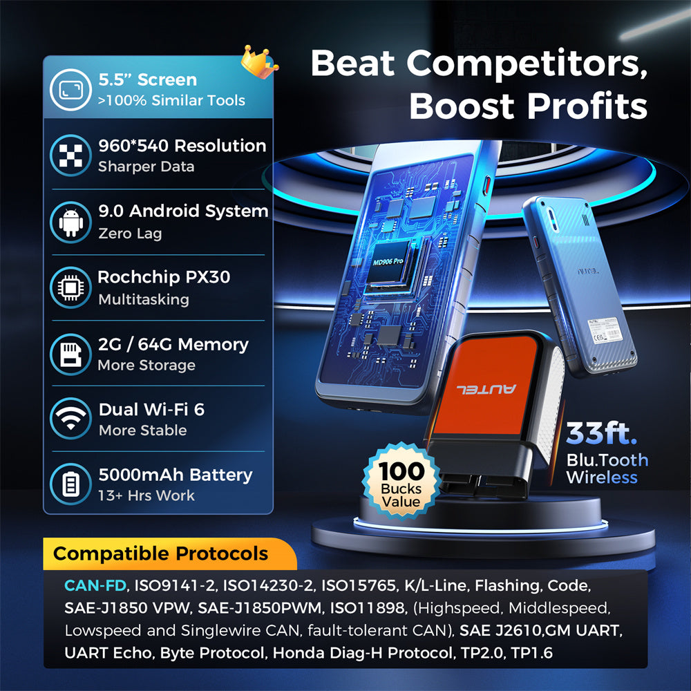 Autel MD906PRO Specification