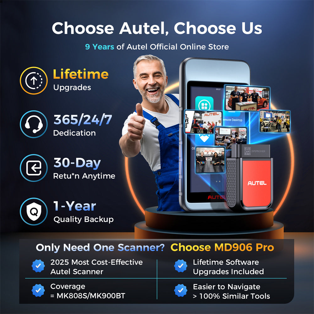 Autel MD906PRO customer service
