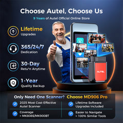 Autel MD906PRO customer service