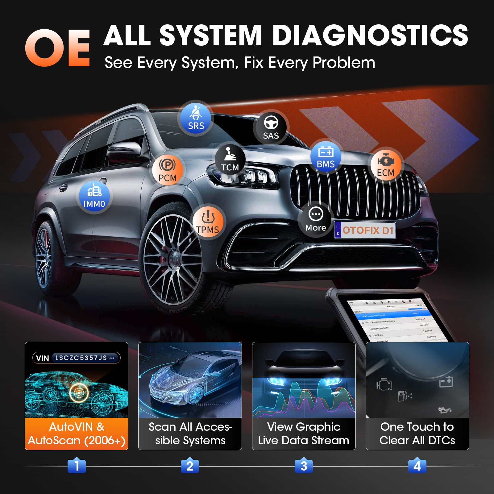 OTOFIX D1 OE All System Diagnostics