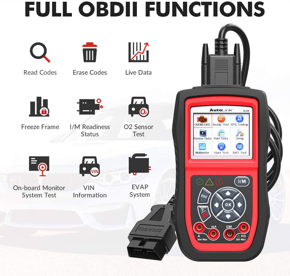 Autel AL539B Full OBDII Functions