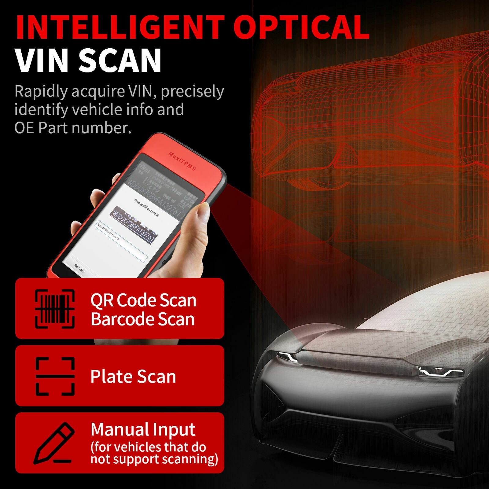 Autel ITS600E VIN scan