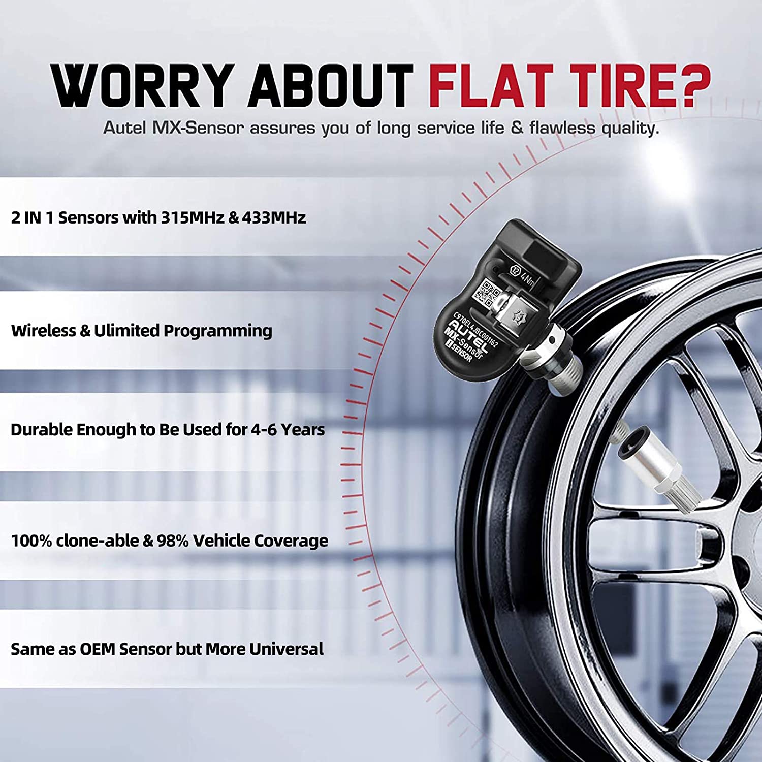 Worry About Flat tire?