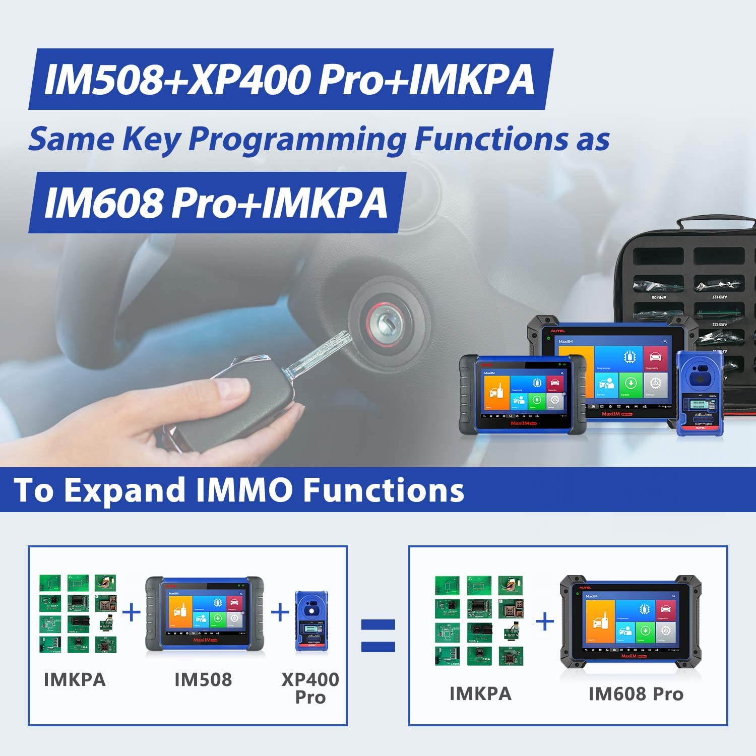 The matching scheme of Autel MaxiIM IMKPA