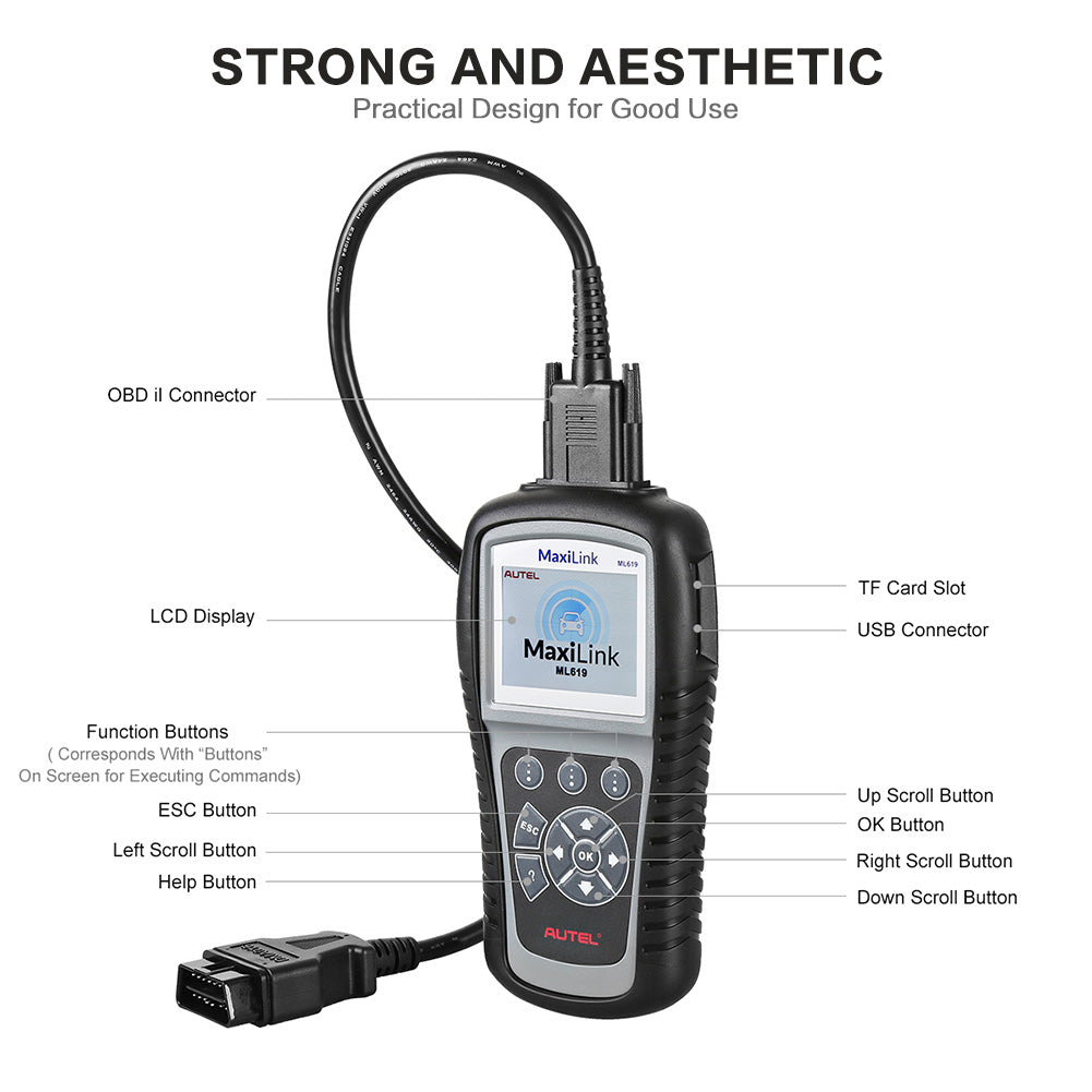 Autel ML619 Strong and aesthetic