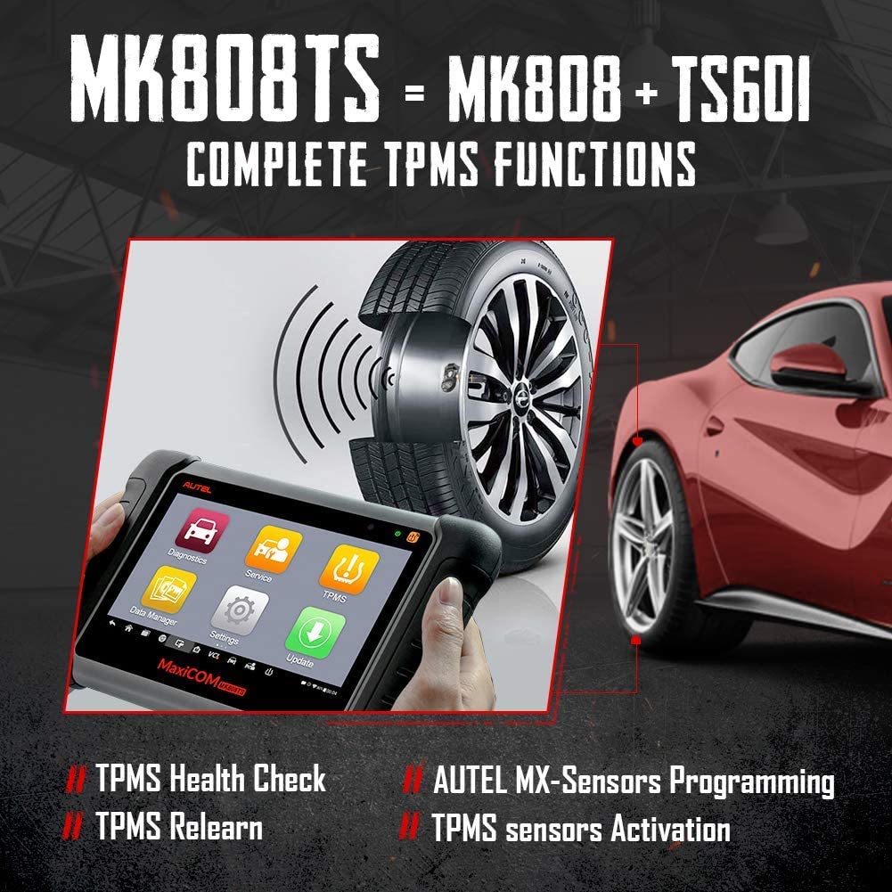Autel MK808TS Complete TPMS Functions