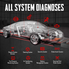 Autel MK808TS All System Diagnoses