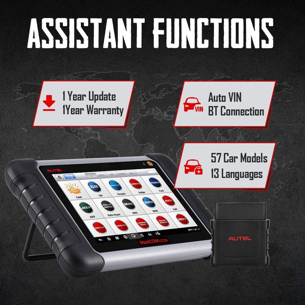 Autel MK808TS Assistant functions