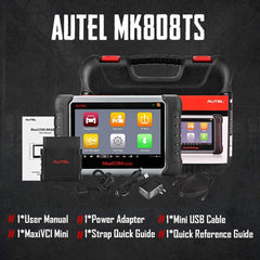 Autel MK808TS Packing list