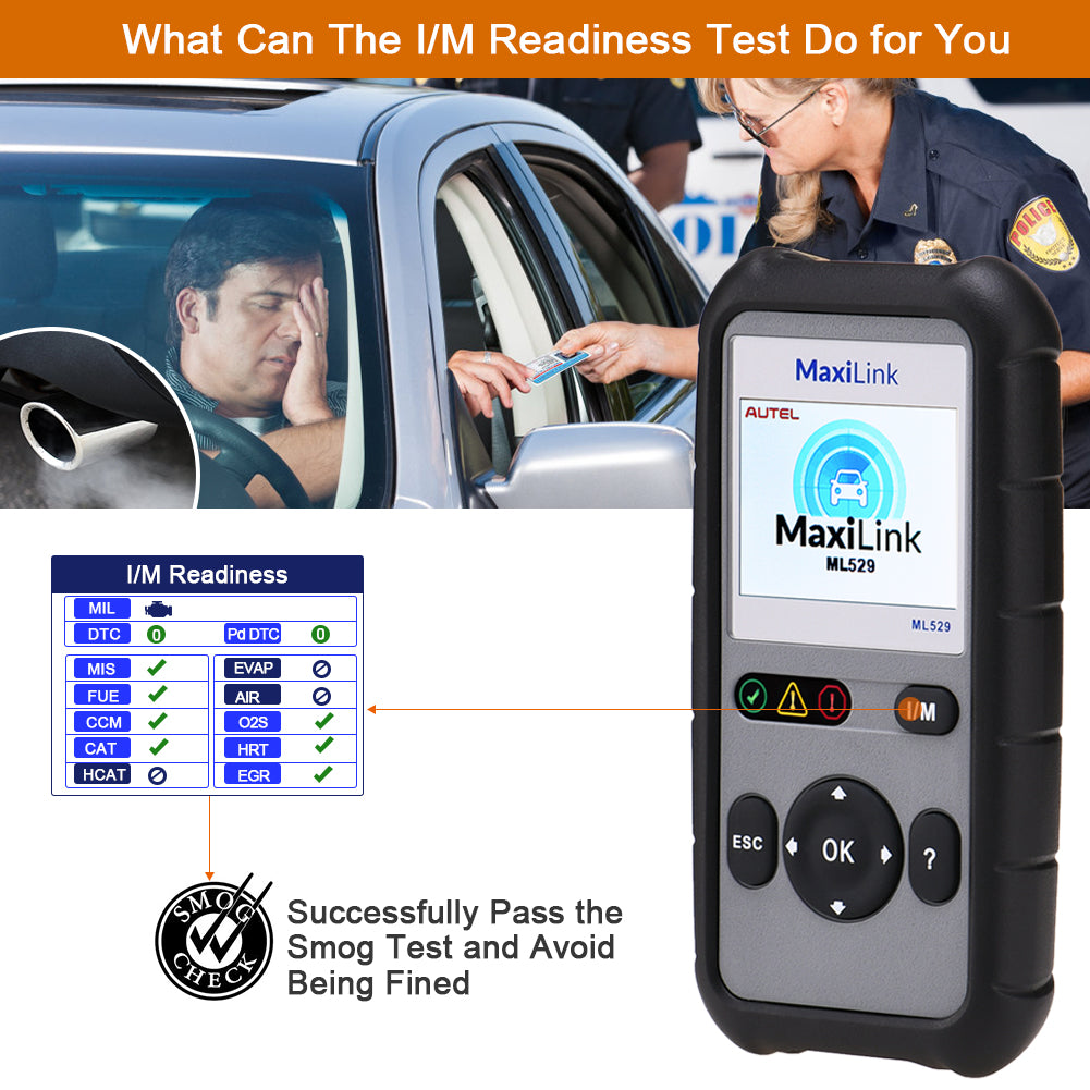 Autel ML529 with I/M Readiness