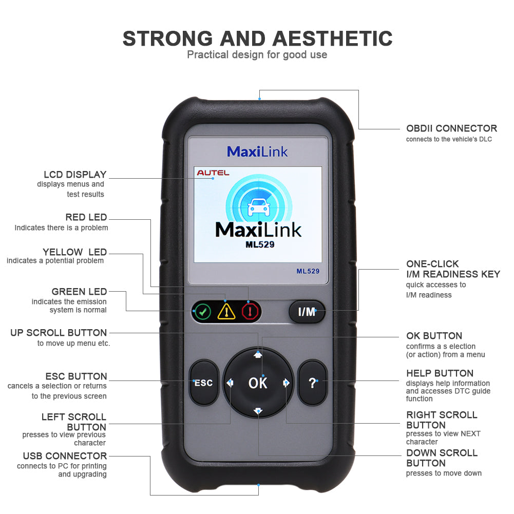 Autel ML529 Practical design