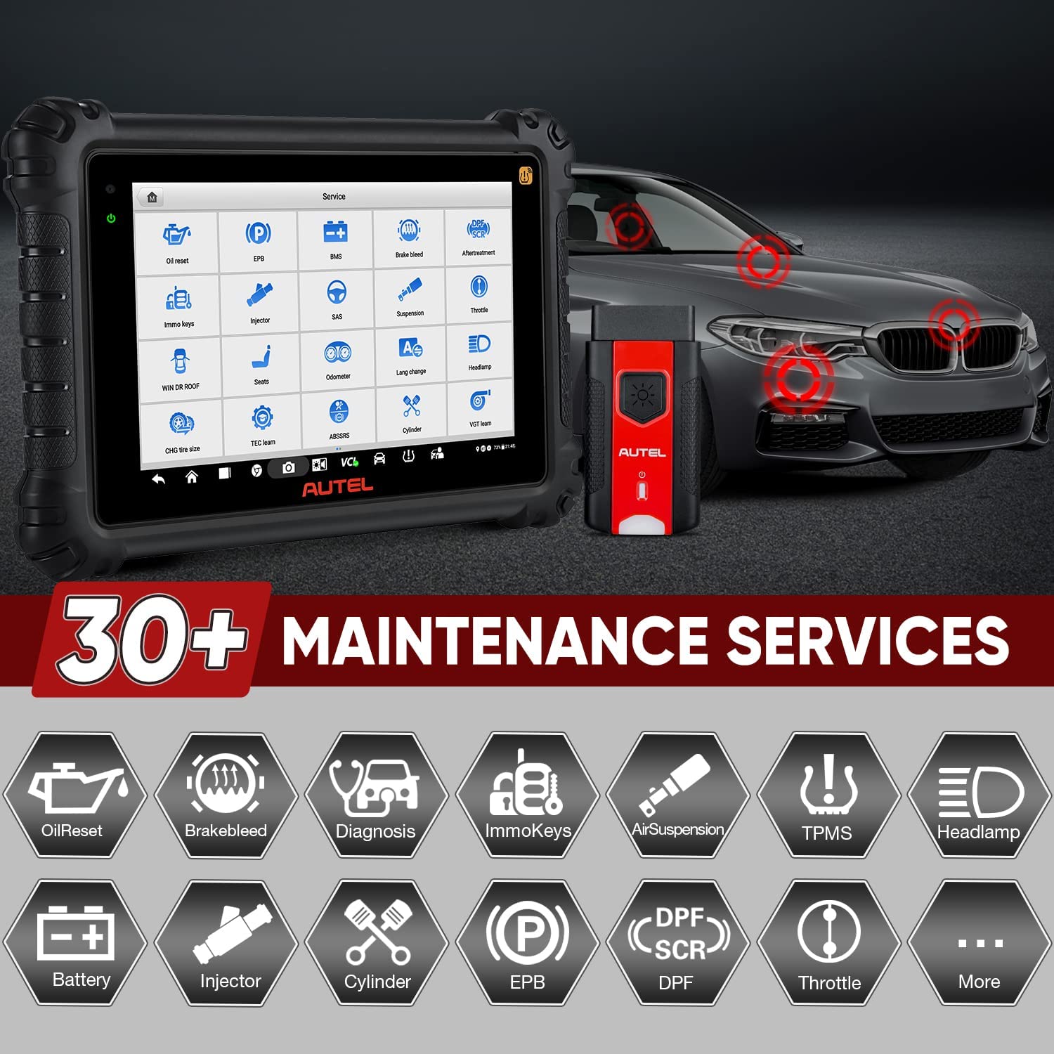 Autel MS906 Pro-TS 30+ HOT services