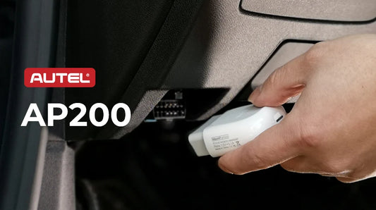 check engine light with autel car scanner ap200