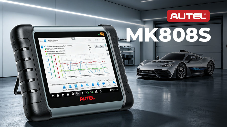 Autel MK808S + Throttle Body Cleaning / High Idle