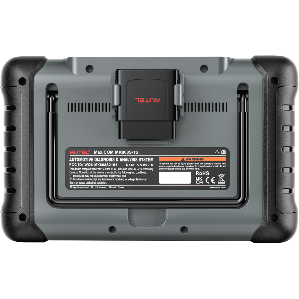 The Back of Autel MK808S-TS