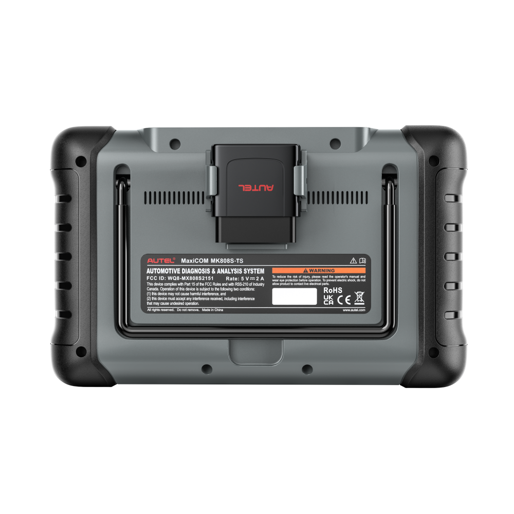 The Back of autel mp808s-ts