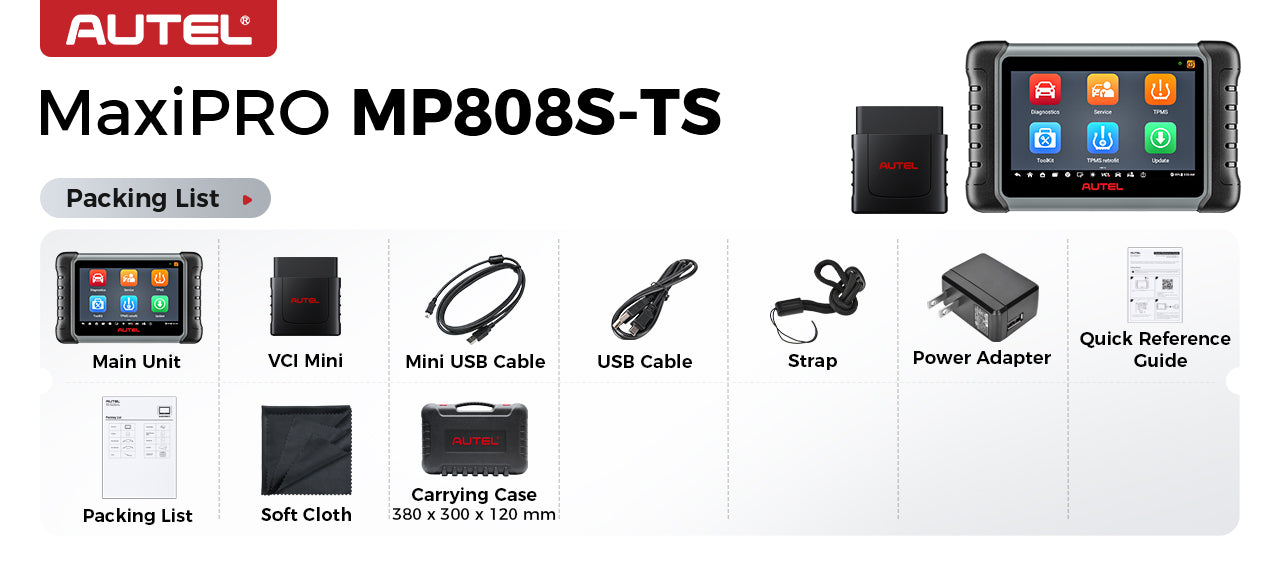 MaxiPRO MP808S-TS/MP808Z-TS: 2 Years Free Update