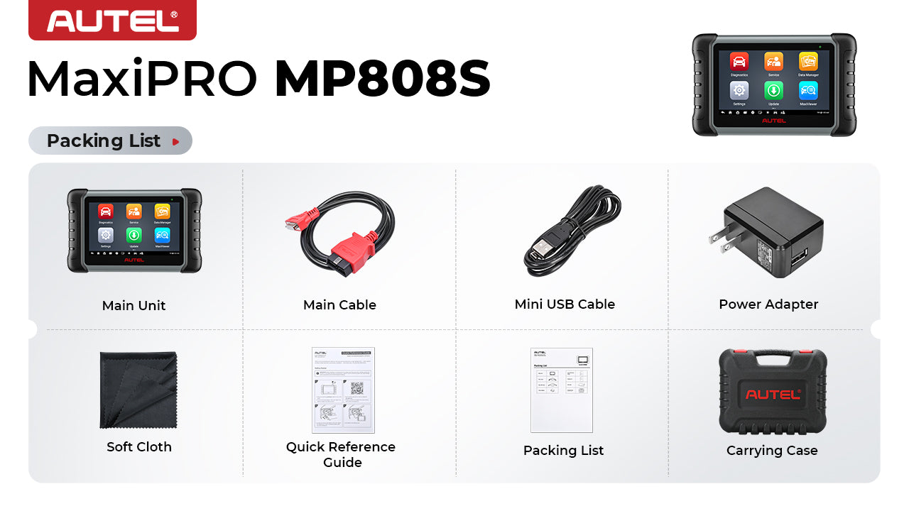 MaxiPRO MP808S: 2 Years Free Update