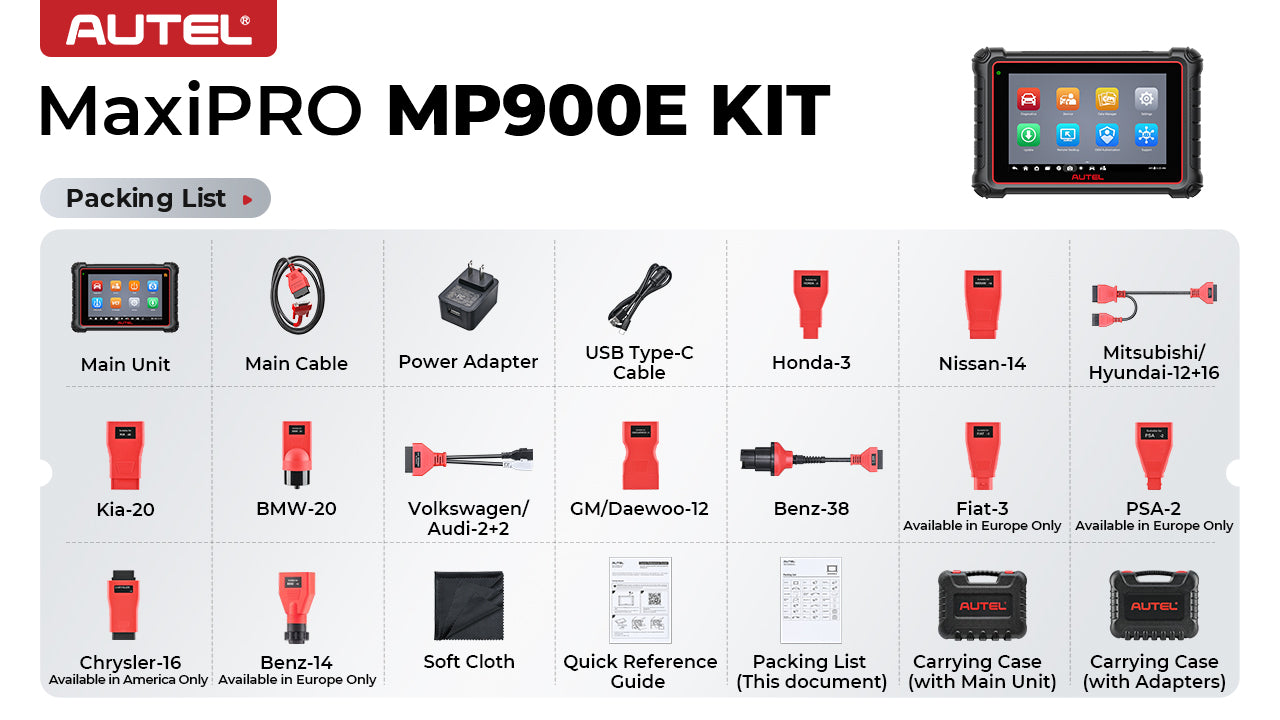 MaxiPRO MP900E KIT