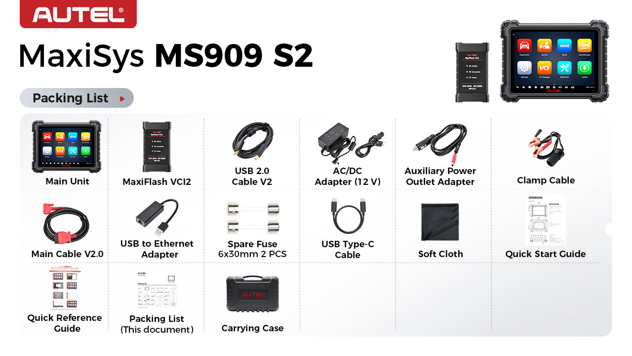 MaxiSys MS909 S2