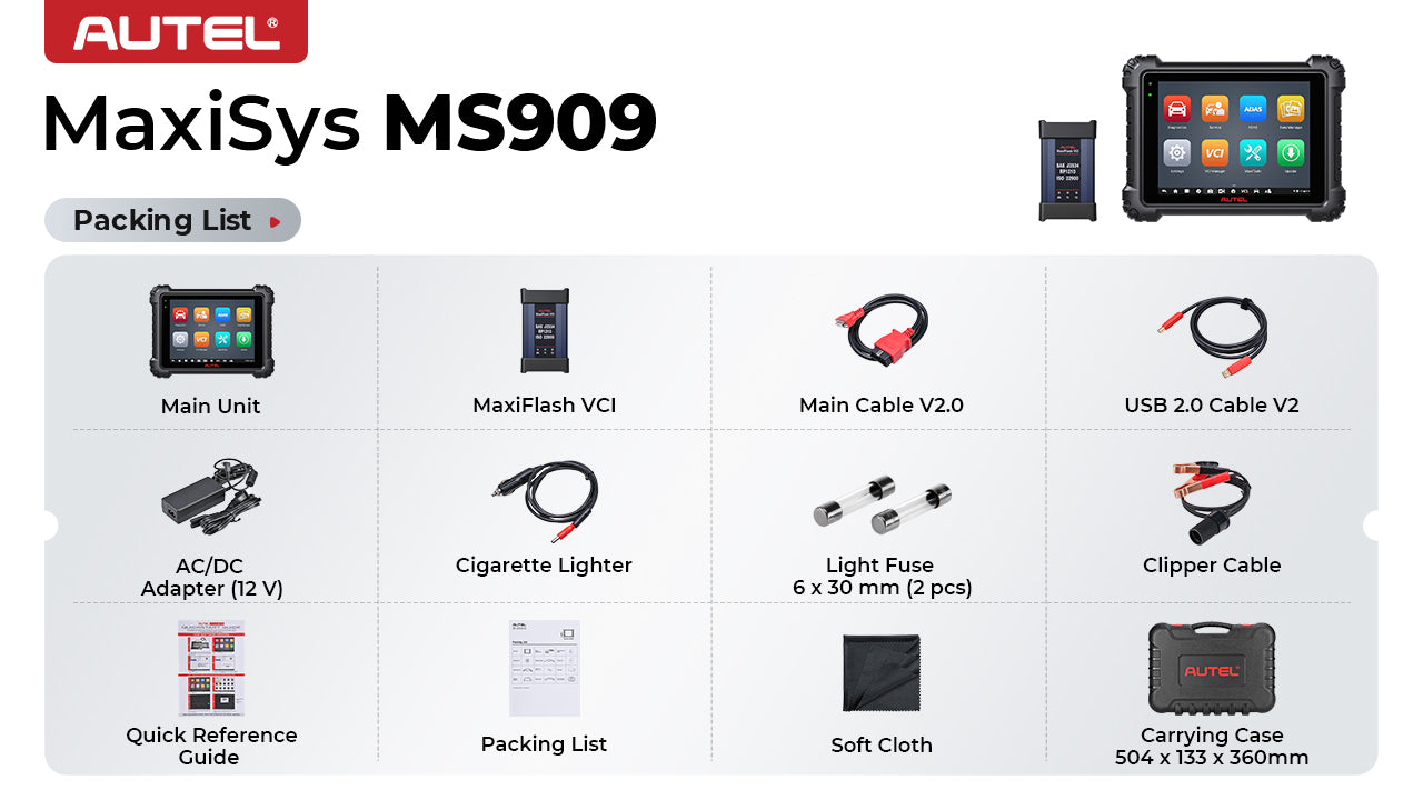 MaxiSys MS909 / MS909 EV