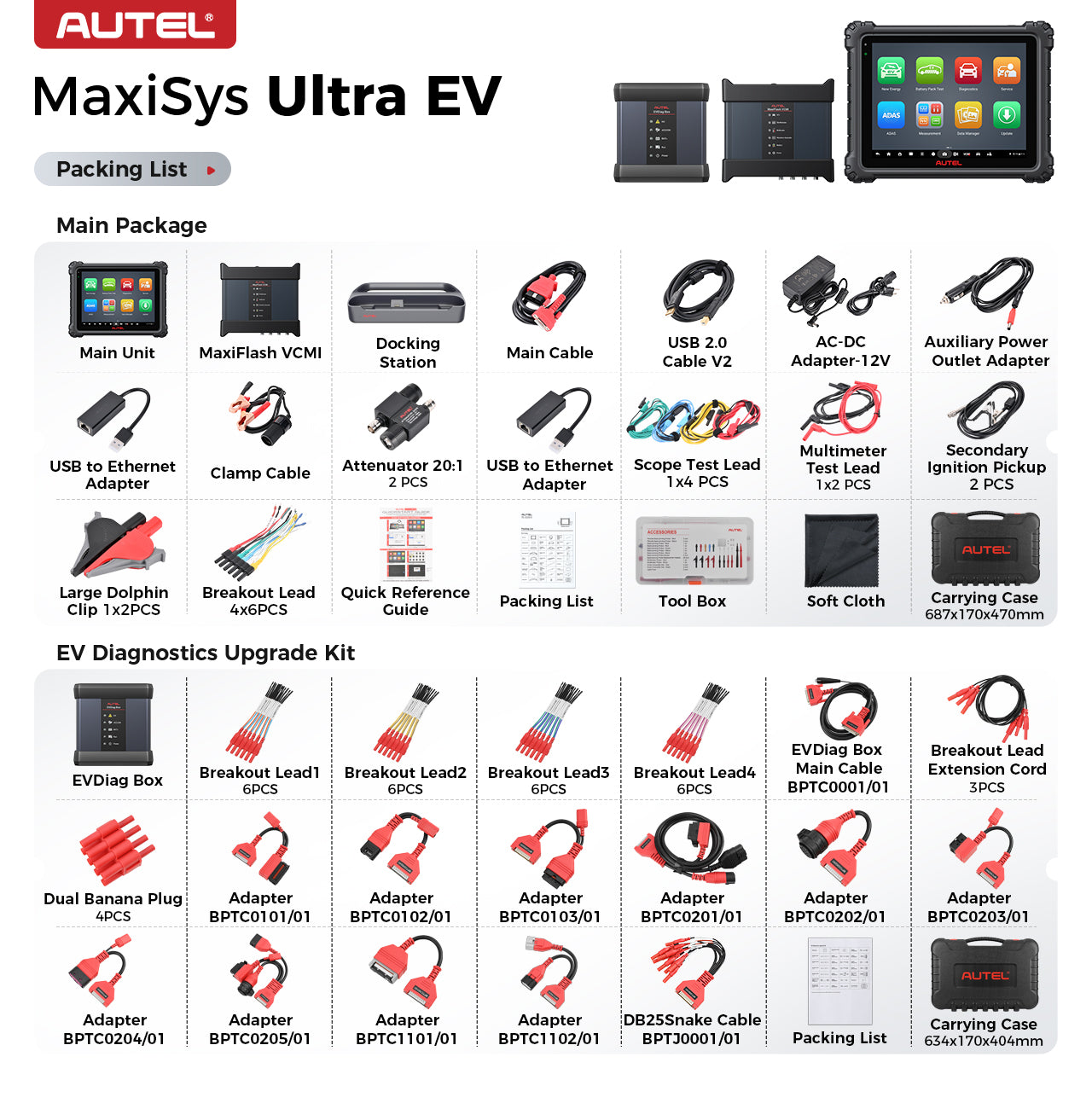 MaxiSys Ultra EV