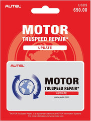 Autel Motor TruSpeed Repair Software Update Service