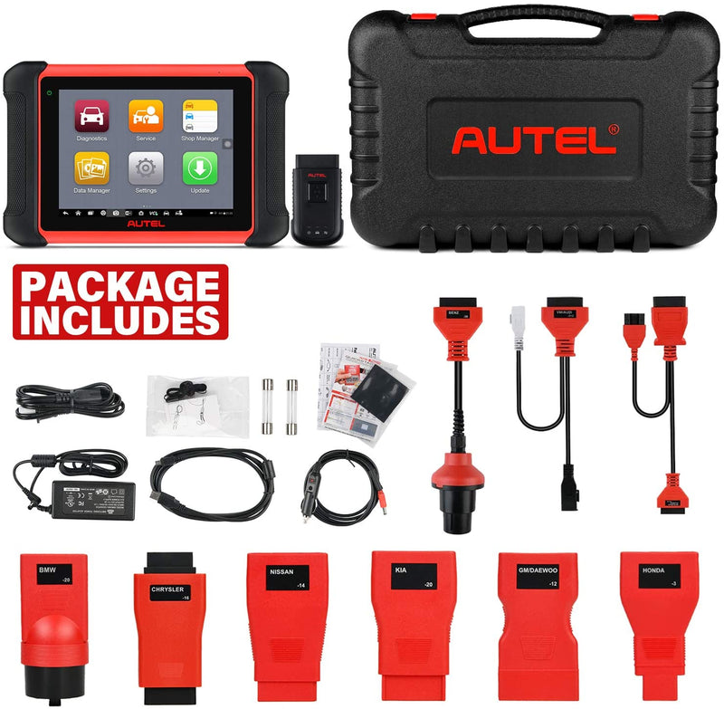 新商品発売中 Autel MaxiCOM MK 906 BT 2021 Newest Automotive Scanner Tool%Ecma%Bi-Directional  Control%Ecma%31 Special Services%Ecma%Bundle MaxiVideo MV 105 Dig 車、バイク、自転車 