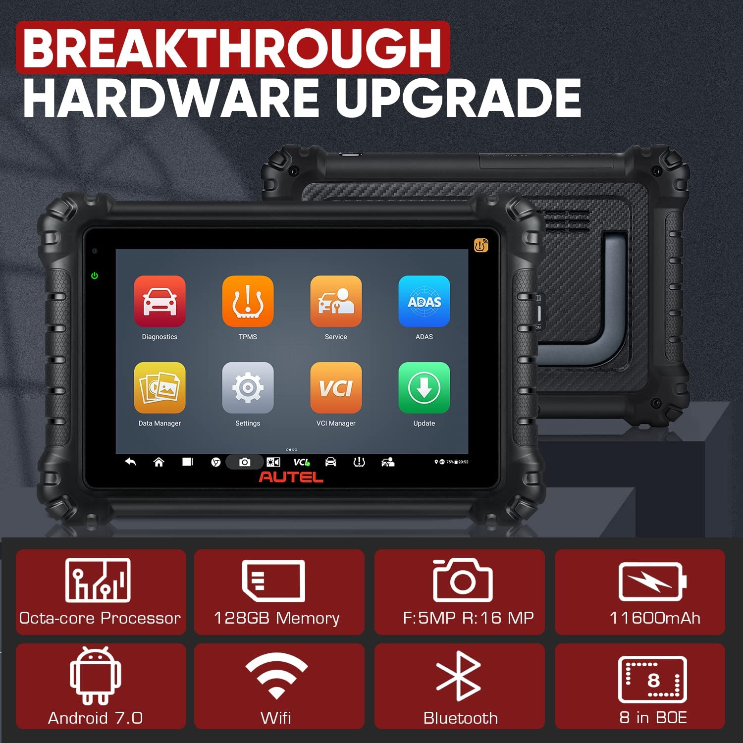 Autel MaxiPRO MP900-TS OBD2 Auto Diagnostica, 2026 Up di MaxiSYS MS906TS MP900-BT MK900-TS, TPMS Auto come MS906 Pro-TS, Codifica ECU, Controllo Bidirezionale, 40+ Servizi, Tutti Sistemi, CANFD&DOIP Autel MaxiPRO MP900-TS OBD2 Auto Diagnostica, 2026 Up di MaxiSYS MS906TS MP900-BT MK900-TS, TPMS Auto come MS906 Pro-TS, Codifica ECU, Controllo Bidirezionale, 40+ Servizi, Tutti Sistemi, CANFD&DOIP