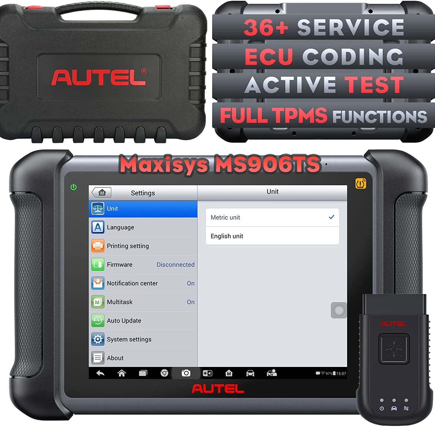 thumbnail image 2 of Autel Maxisys MS906TS Diagnostic Scanner – 1 Year Free Updates, 36+ Special Functions 2 of 3